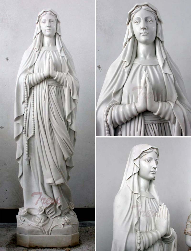 Blessed other mary our lady of lourdes garden statues outdoor decor for sale