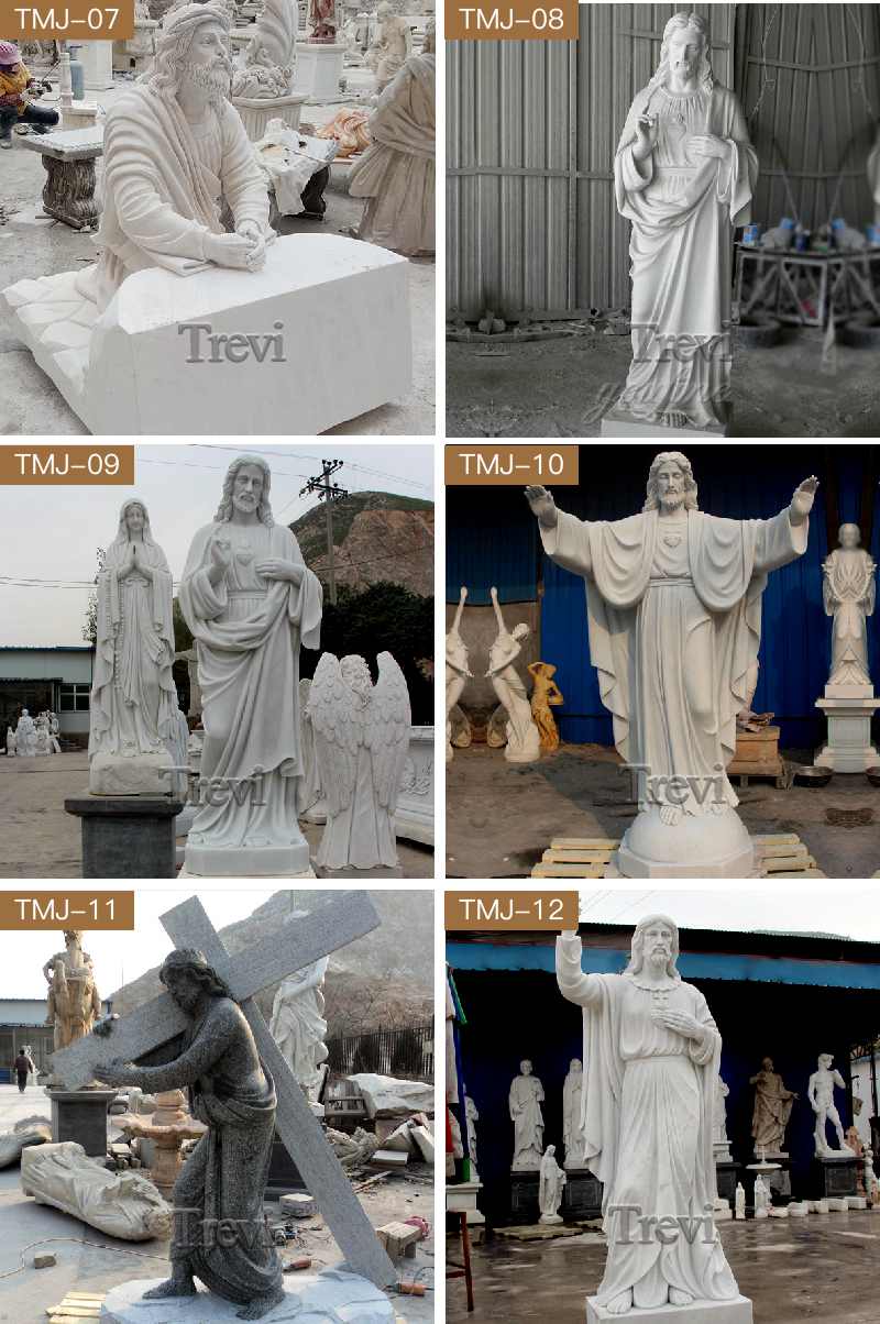 marble jesus statue