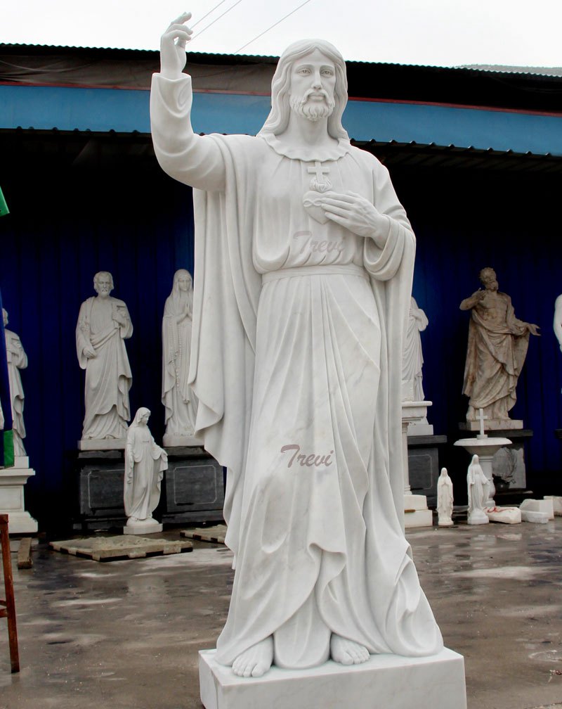 marble jesus statue