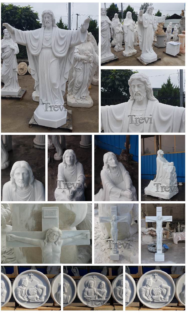 marble jesus statue