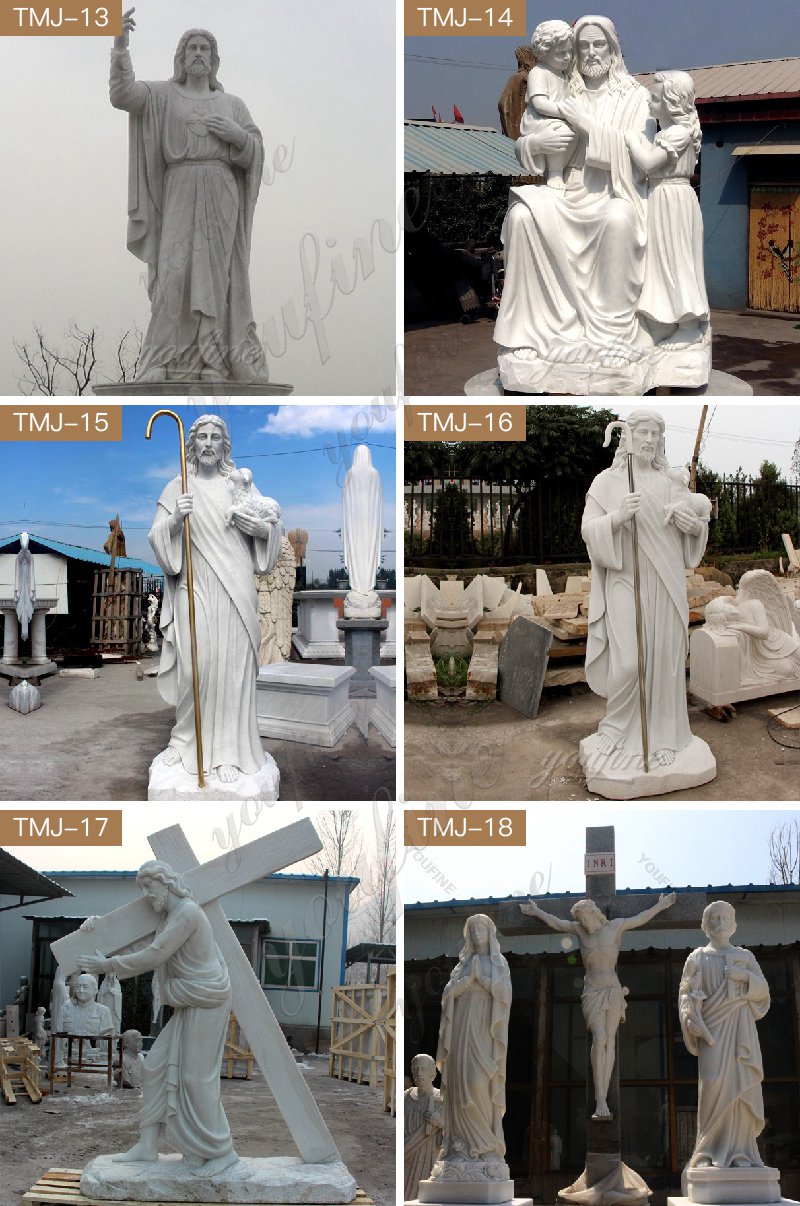 marble jesus statue