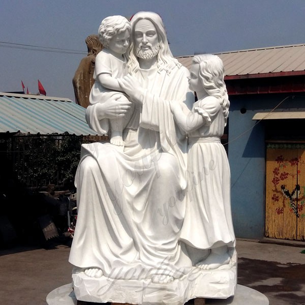 marble jesus statue