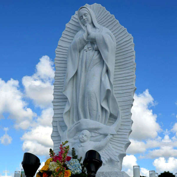 Religious statues of mary virgen de guadalupe outdoor virgin mary lawn statue for outside