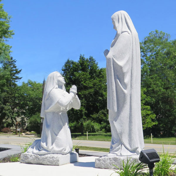 Religious garden statues our lady of guadalupe catholic church holy mary statues outdoor