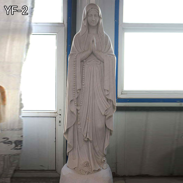 Our Lady of Lourdes--Madonna garden statue for sale