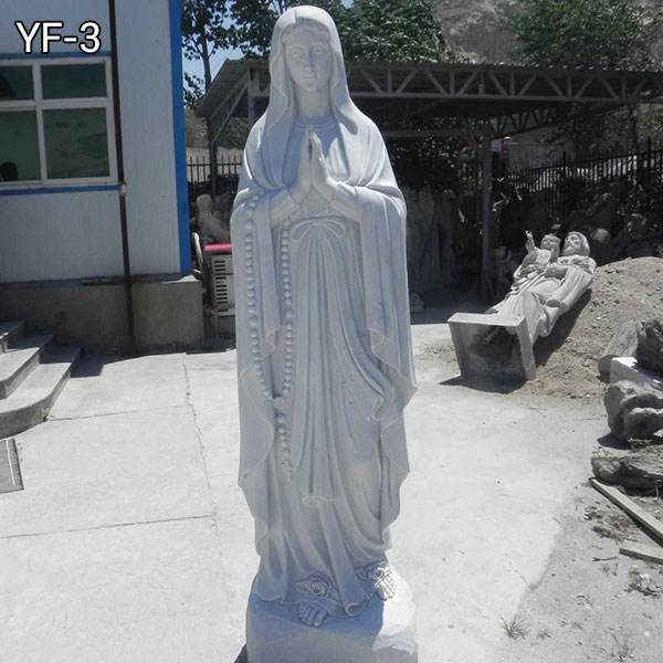 Our Lady of Lourdes--Madonna garden statue for sale