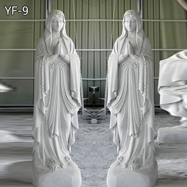 Virgin Mary and St Bernadette Statues - Catholic Gift Shop