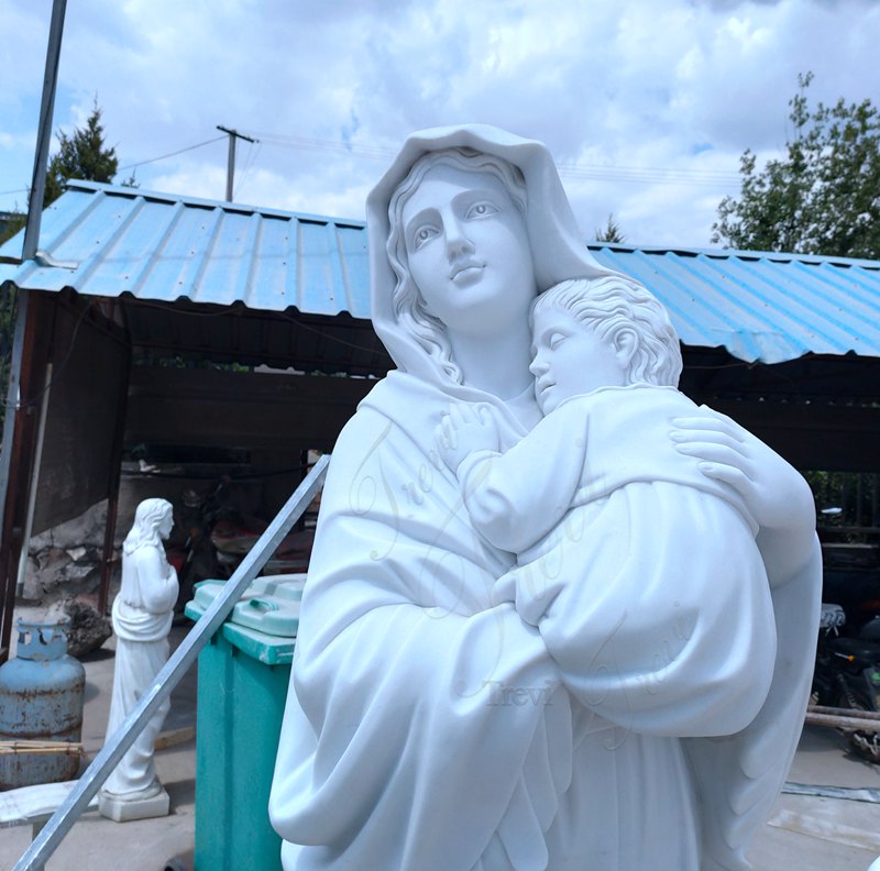 Marble catholic statue-Trevi Sculpture