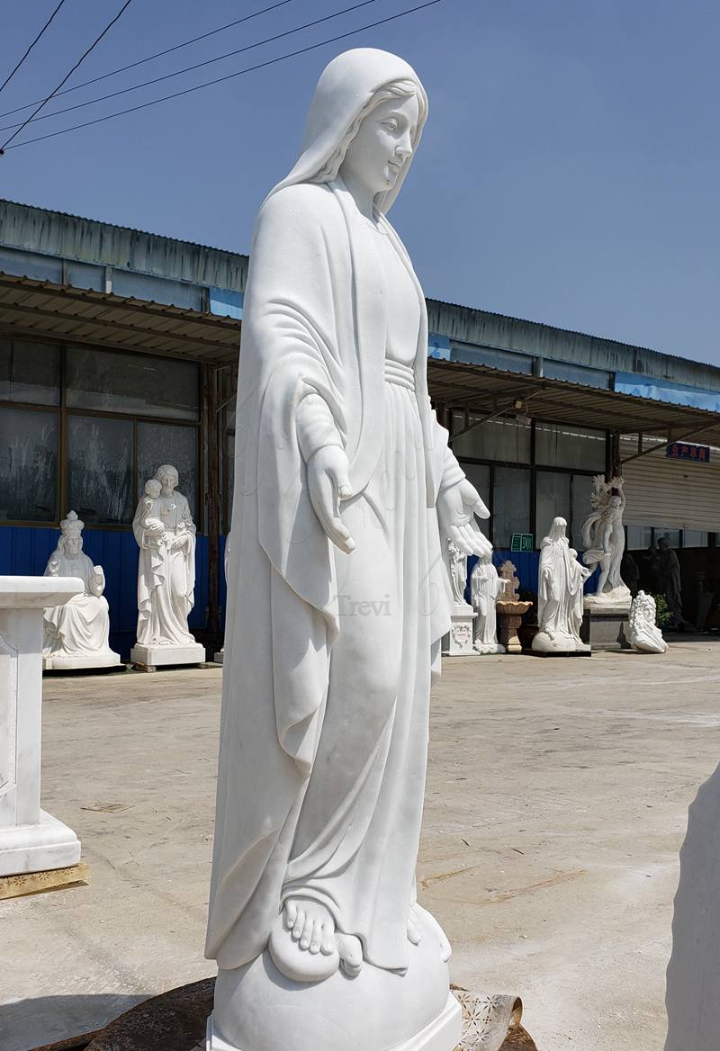 Marble virgin mary-Trevi Statue