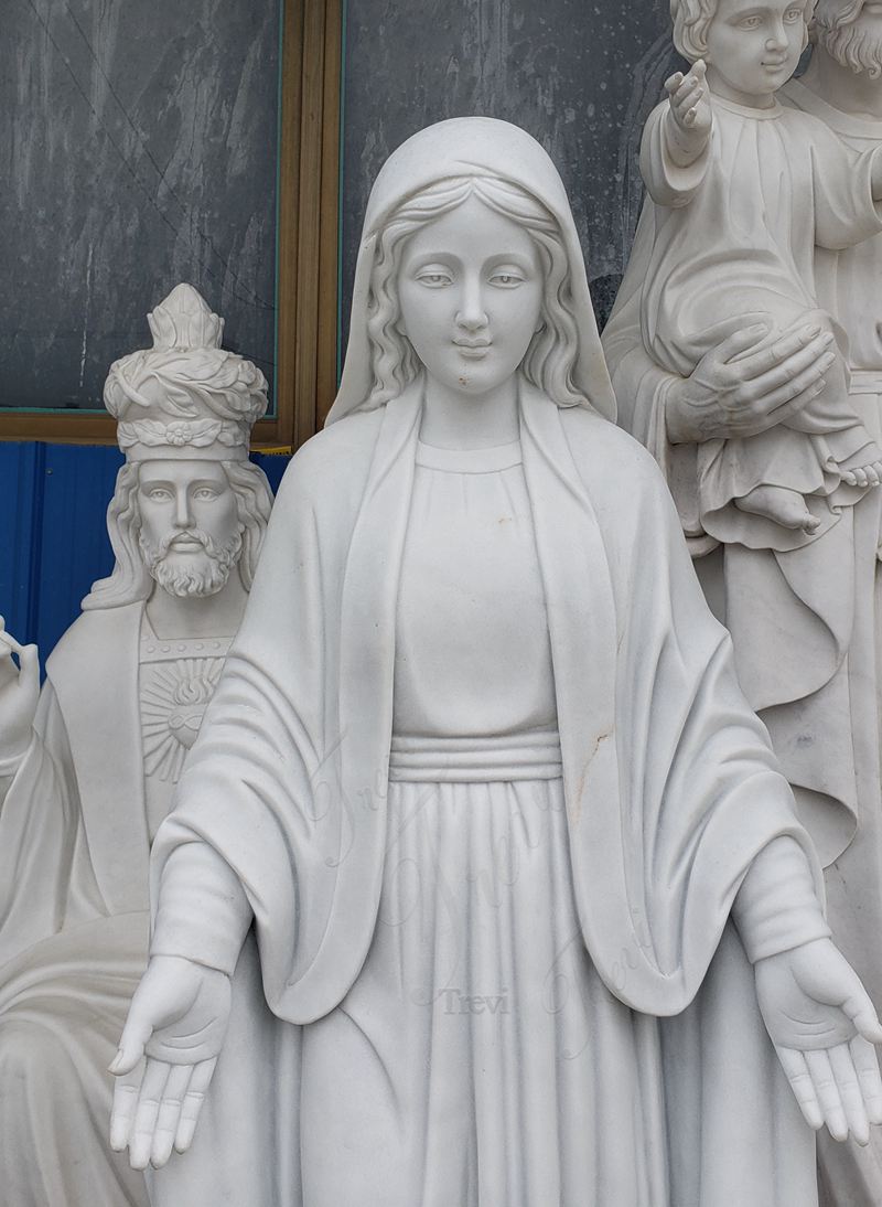 Virgin mary statue-Trevi Statue