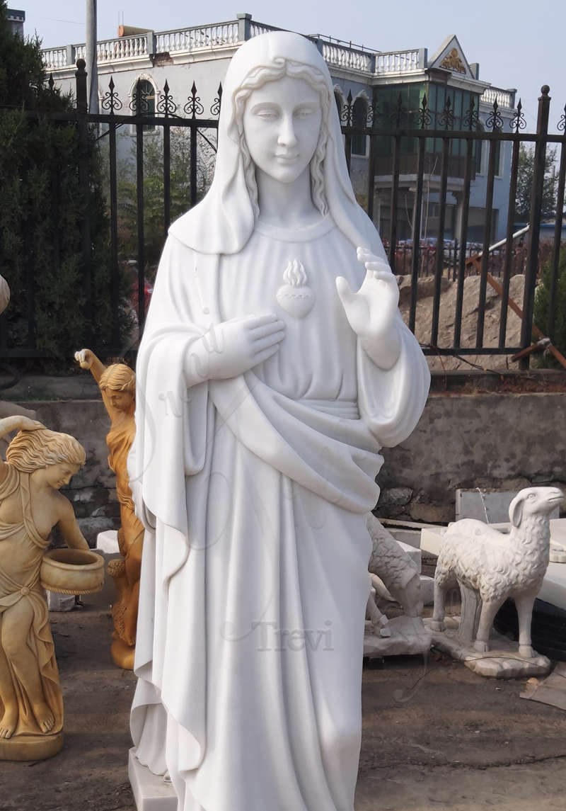 Immaculate Heart of Mary statue-Trevi Statue
