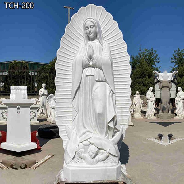 Outdoor Virgen De Guadalupe Garden Statue For Sale TCH-200