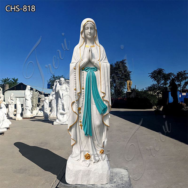 Our Lady of Lourdes statue outdoor