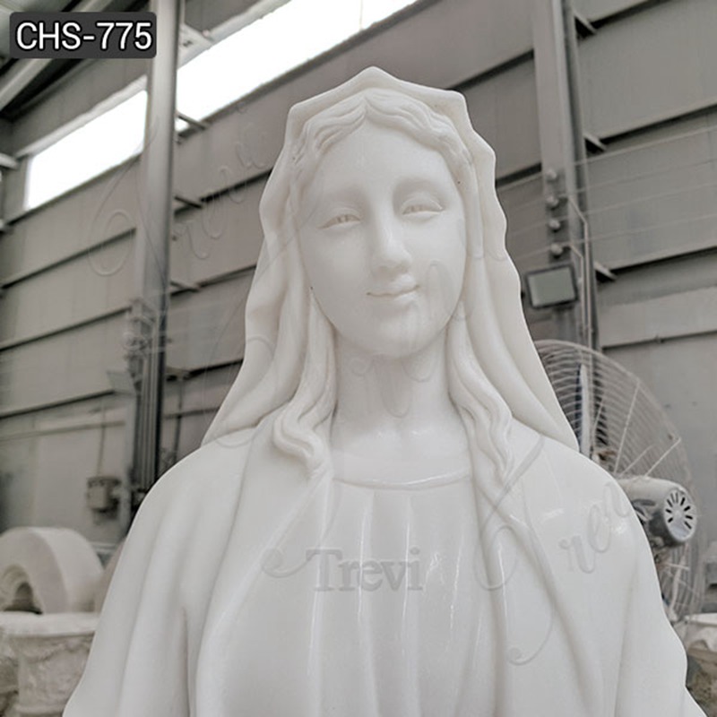 Religious Marble Virgin Mary Statue Outdoor Ornament Manufacturer CHS-775 (2)