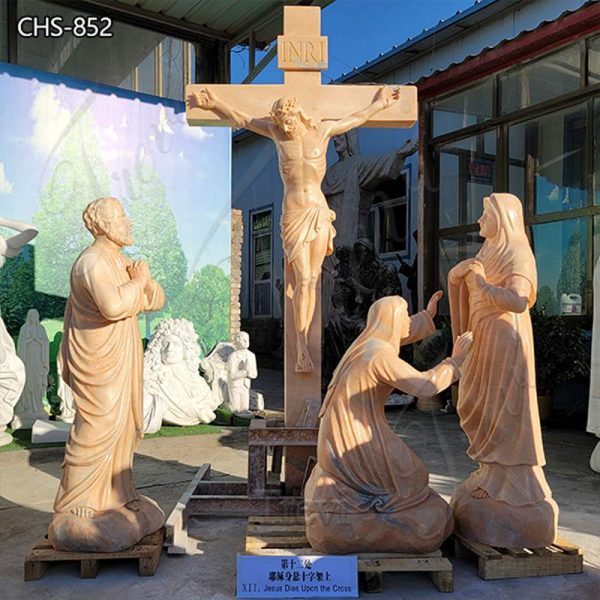 The Famous Life-Size Catholic Statues The Way of Cross 14 Stations of Crosses CHS-852