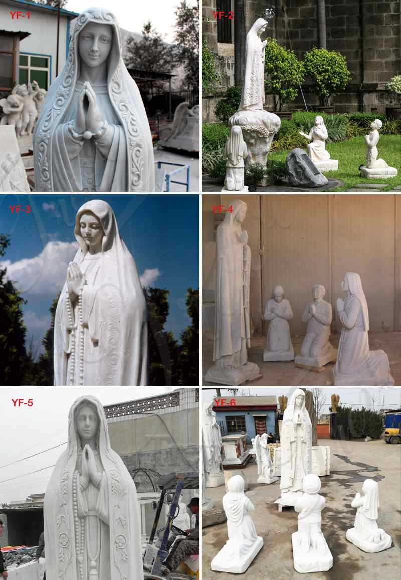 More Virgin Sculptures: