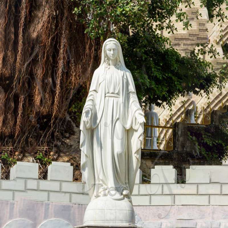 Virgin Mary lawn sculpture-Trevi Sculpture