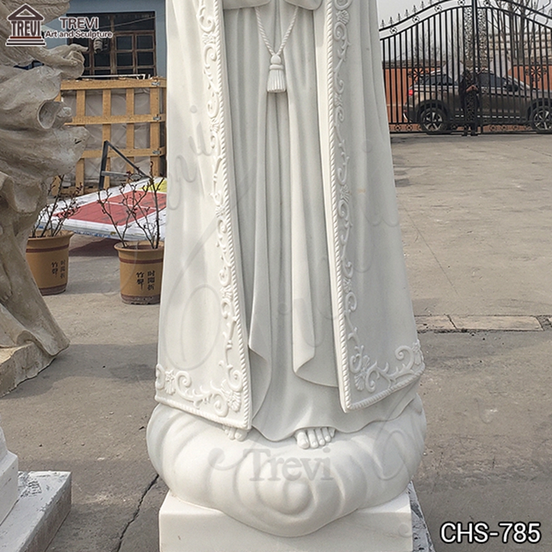 Life Size The Statue of Our Lady of Fatima in White Color CHS-785