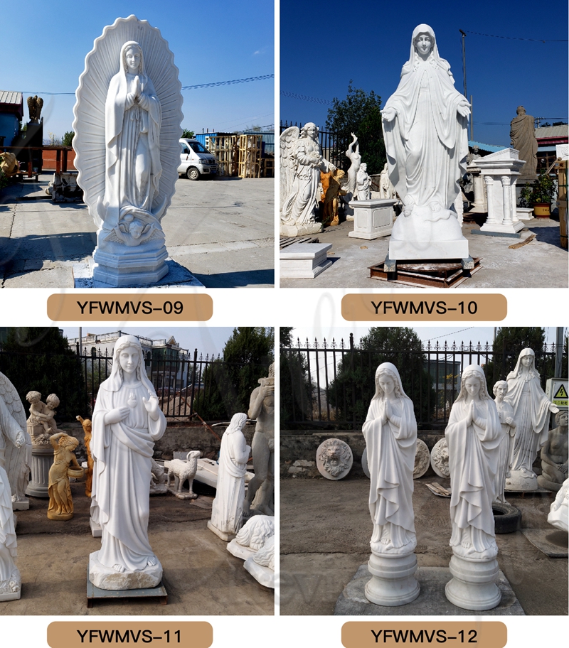 High Quality Large Outdoor Virgin Mary Statue Catholic Church Decor for Sale CHS-798