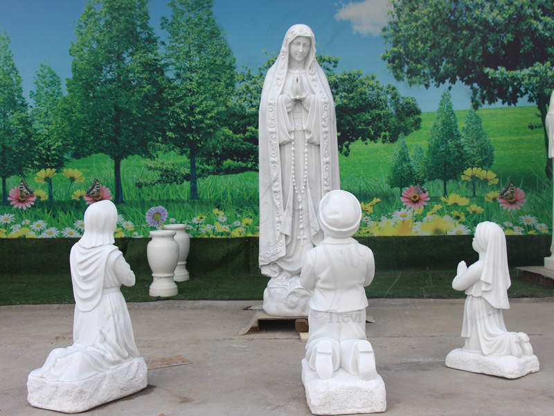 Fatima And The 3 Little Shepherd-Trevi Sculpture