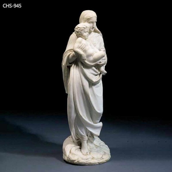 Life Size Marble Madonna Statue Art Decoration Manufacturer