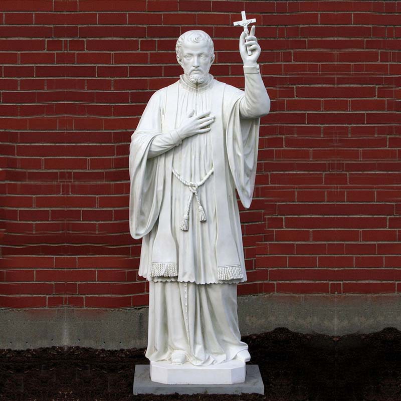 marble francis xavier sculpture