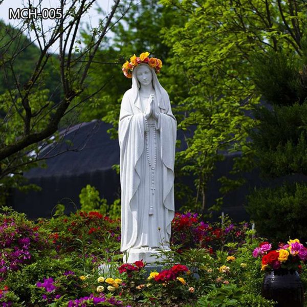 Outdoor Marble Our Lady of Mary Fatima Statue Manufacturer