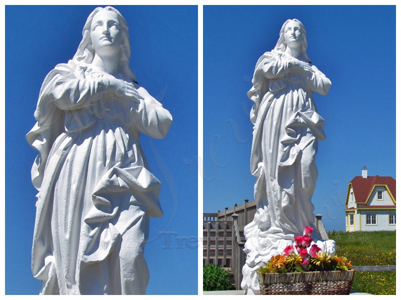 Our Lady of The Assumption Statue Details