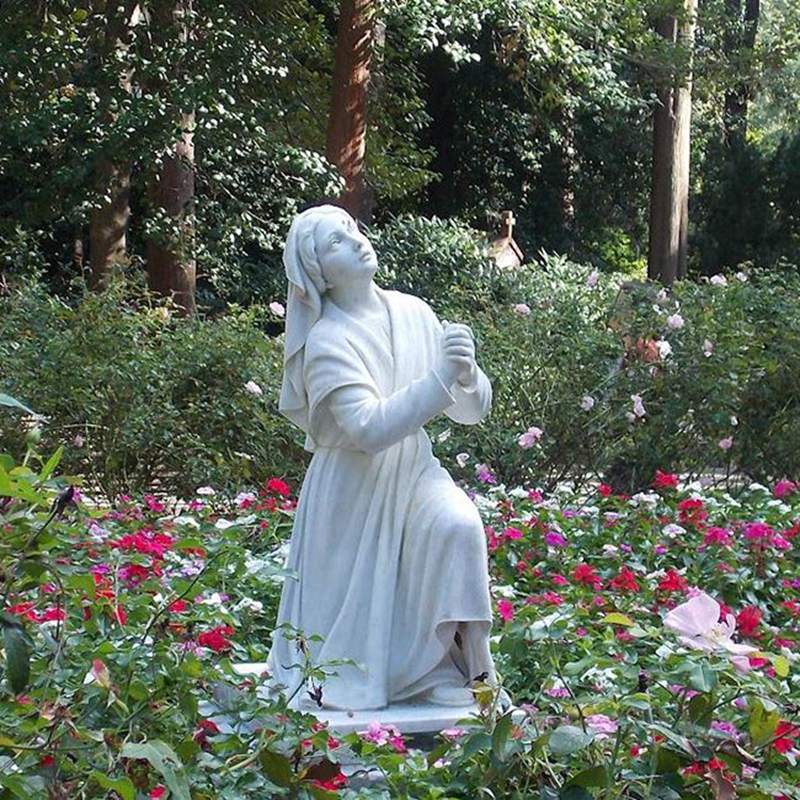 St Bernadette Garden Statue Symbolizes